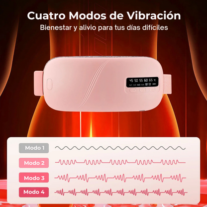 Cinturón Térmico y de Masaje para Dolor Menstrual